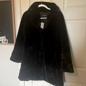 Liz Claiborne Faux Fur Jacket (medium).